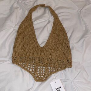 Beige top- BRAND NEW